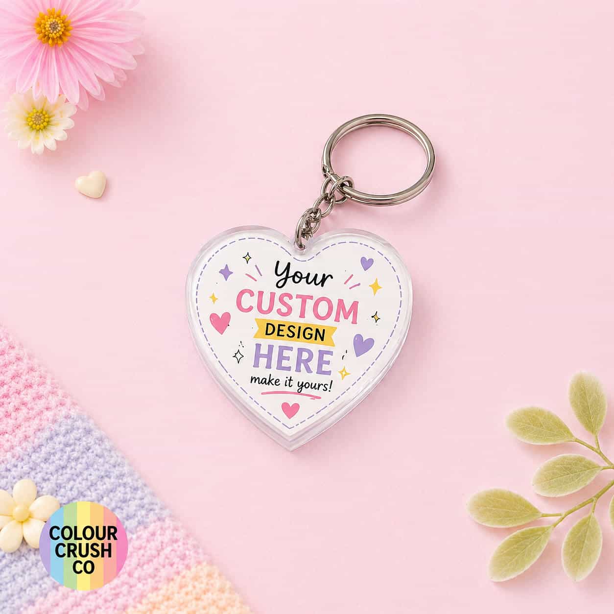 Heart Shaped Keychain