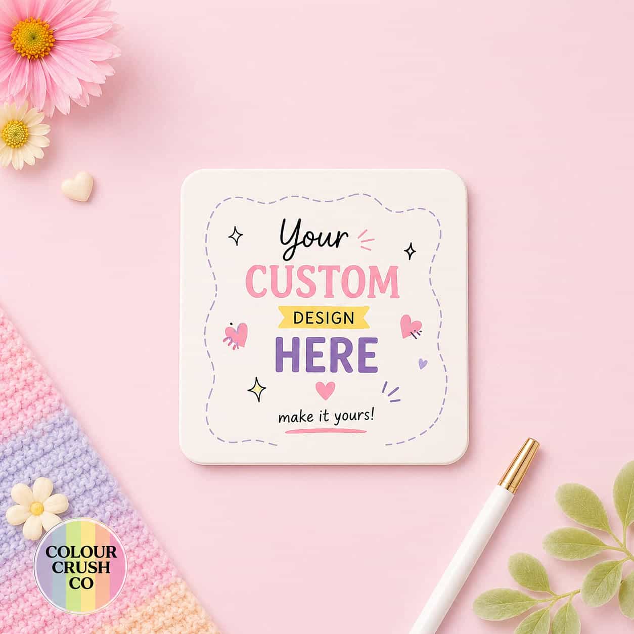 Square Shaped Coaster