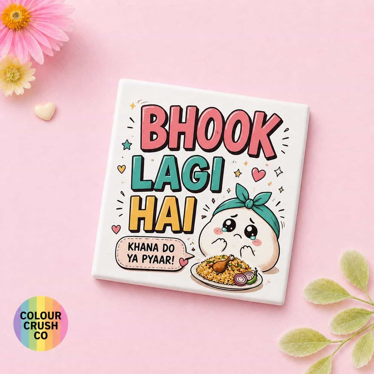 Bhook Lagi Hai Fridge Magnet