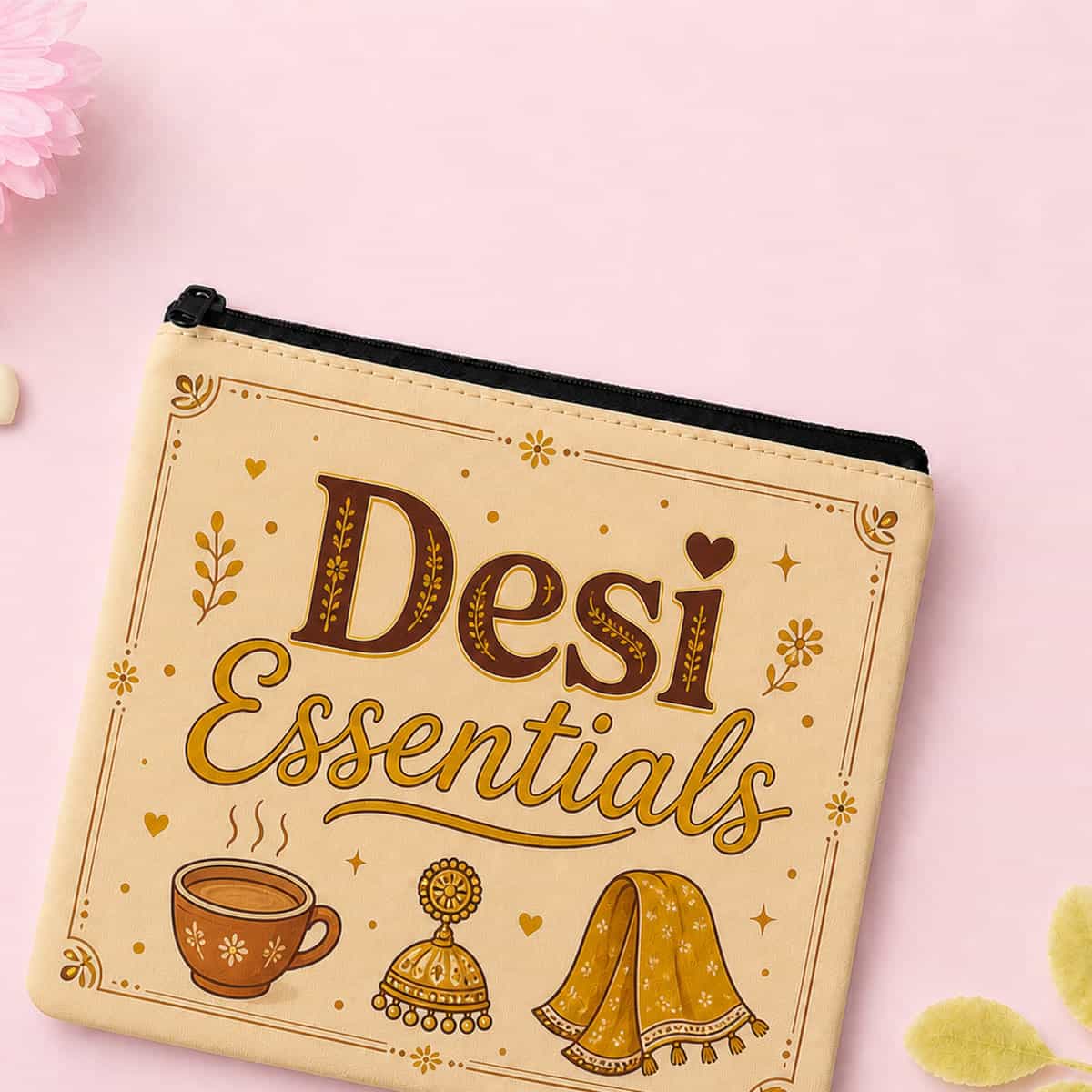 Desi Essentials Pouch