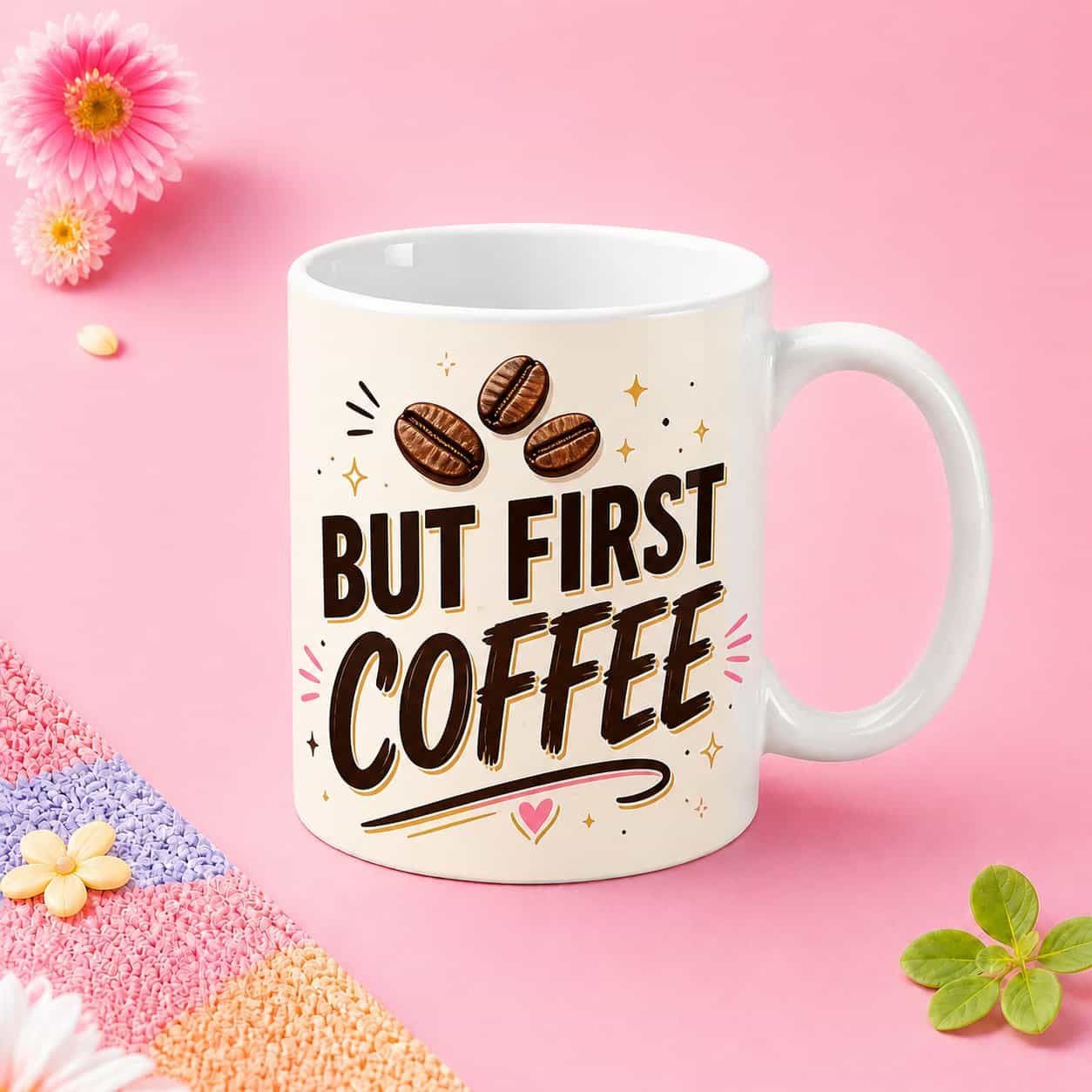 But First Coffee Bold Mug