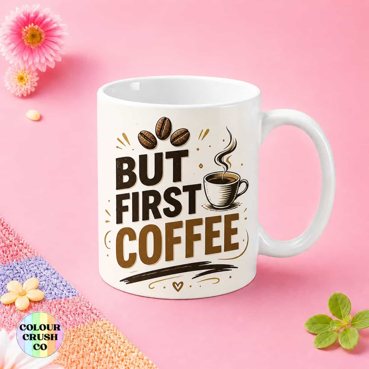 But First Coffee Steam Mug
