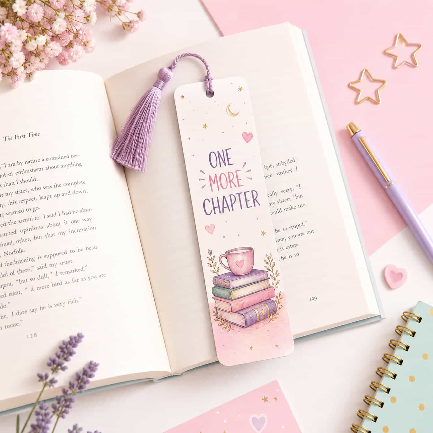One More Chapter Bookmark