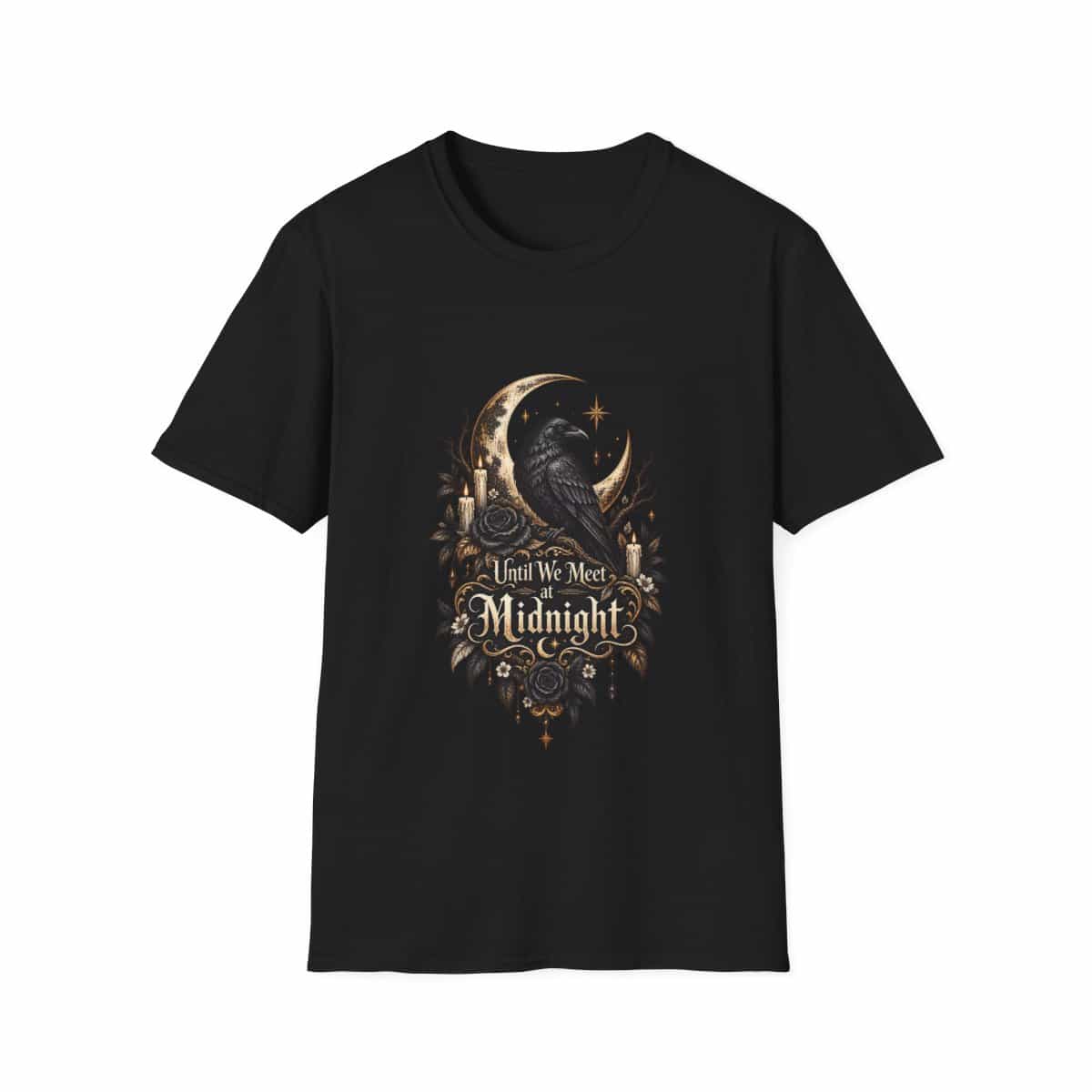 Until We Meet At Midnight T-Shirt - Black