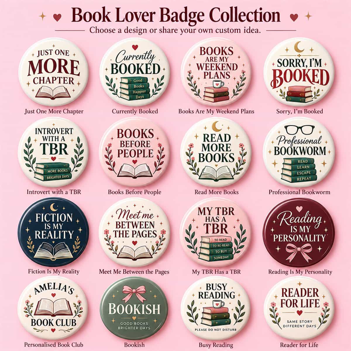 Book Lover Badge