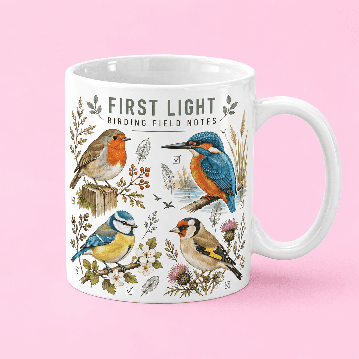 First Light Birding Mug