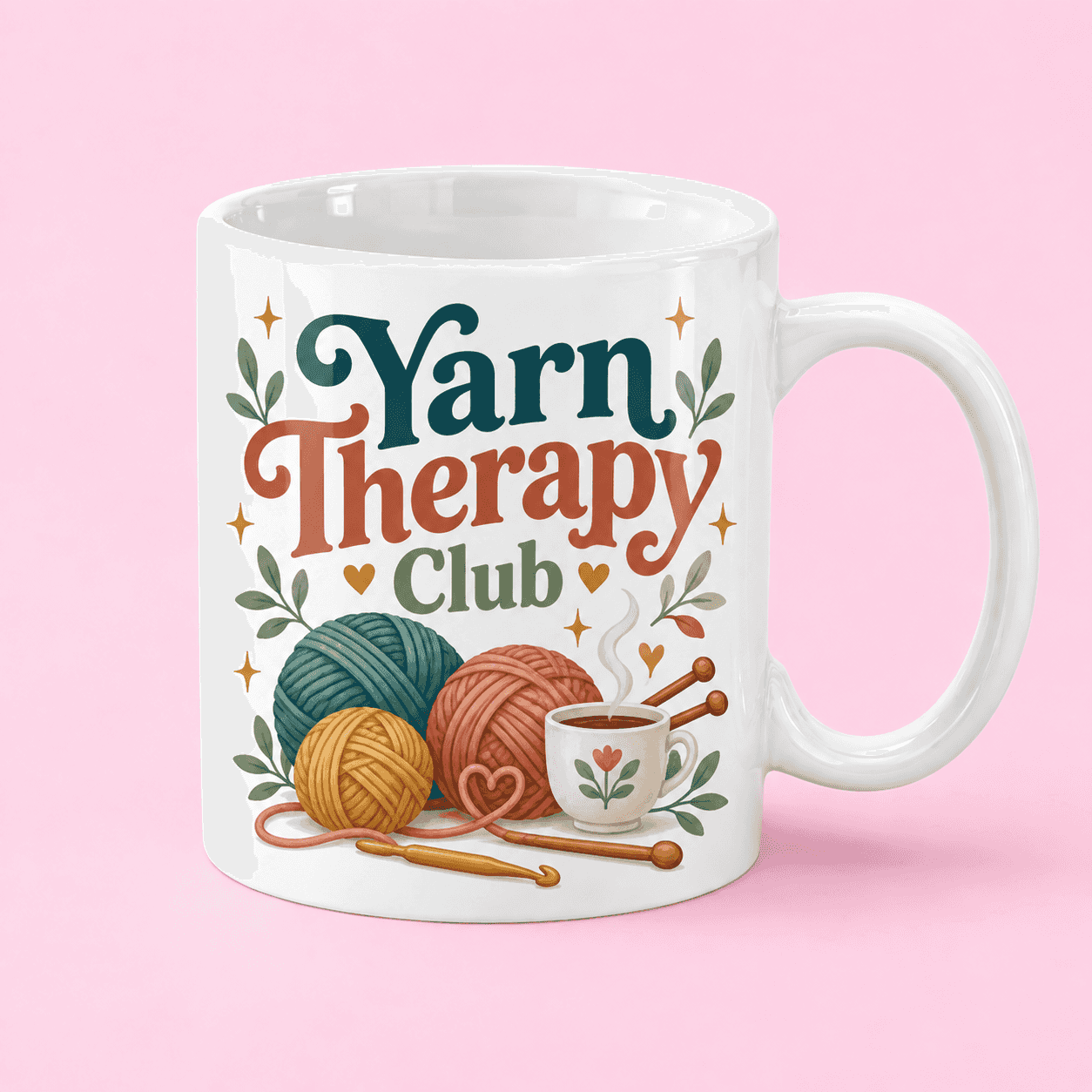 Yarn Therapy Club Mug