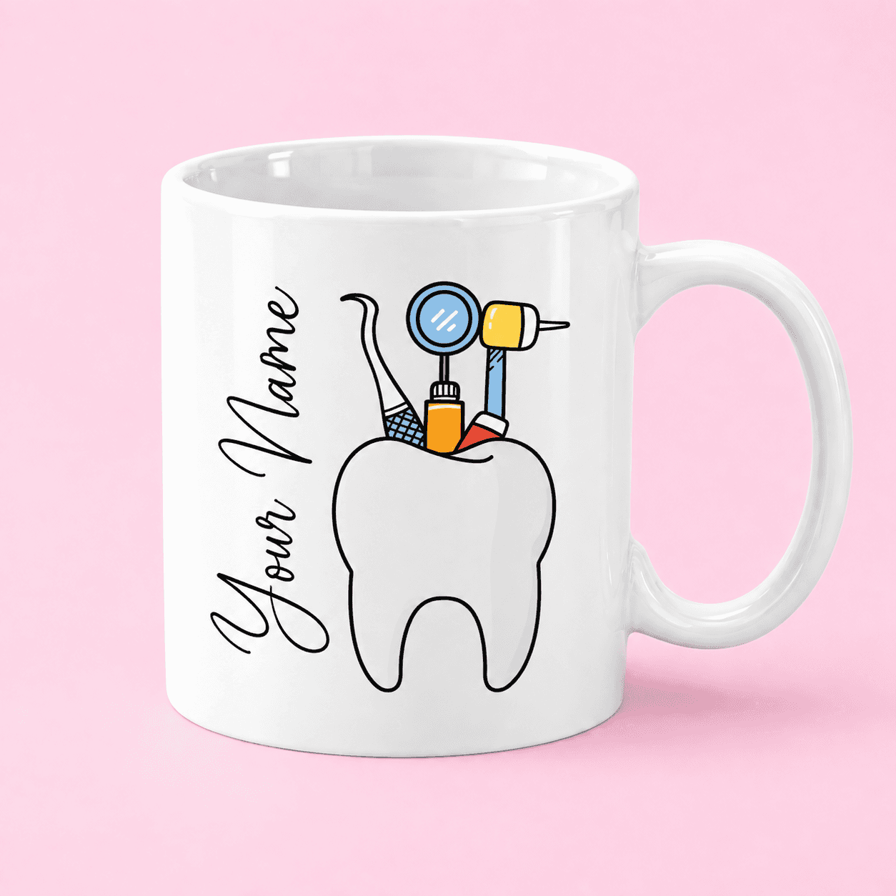Personalized Dentist Name Mug