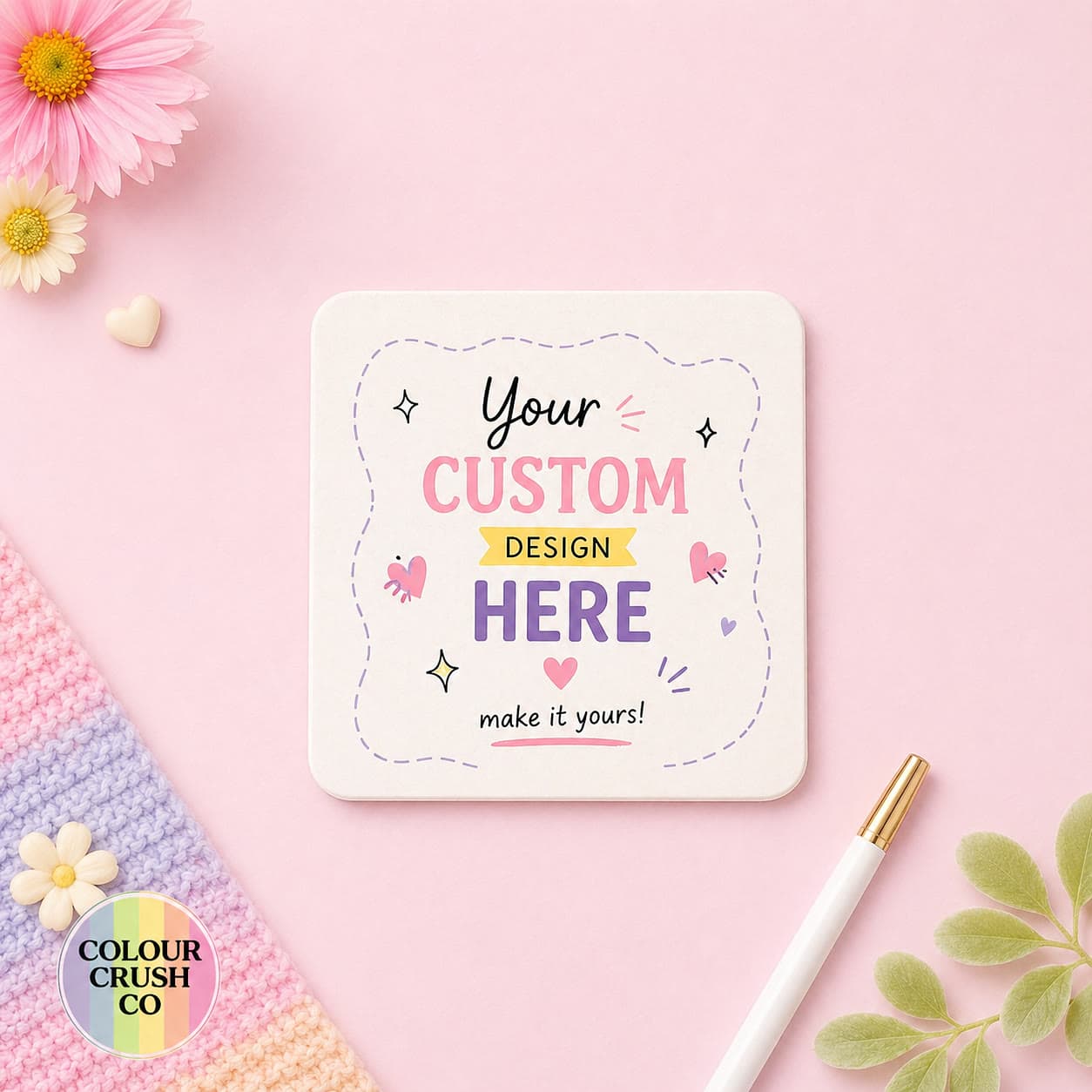 Square Shaped Coaster image 1