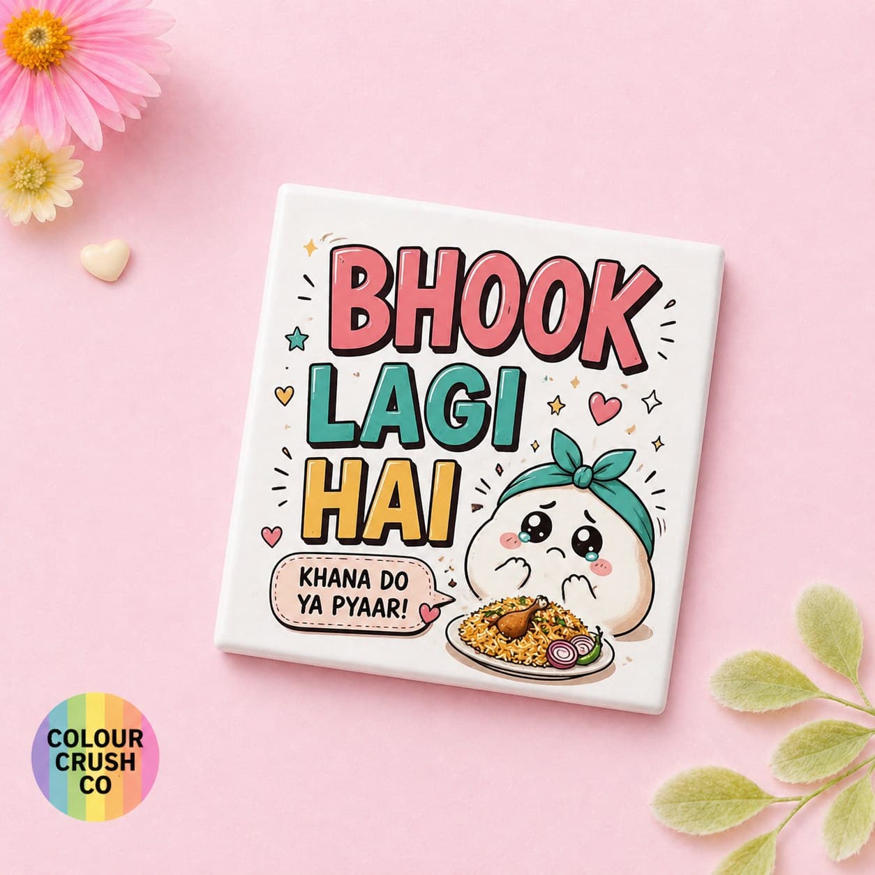 Bhook Lagi Hai Fridge Magnet image 1