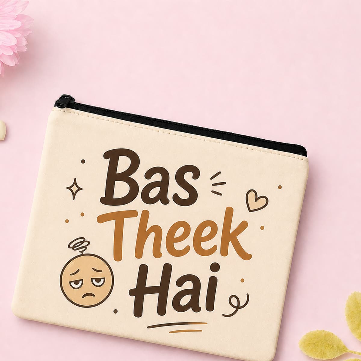Bas Theek Hai Pouch image 1