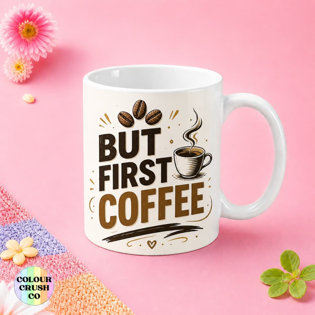 But First Coffee Steam Mug image 1