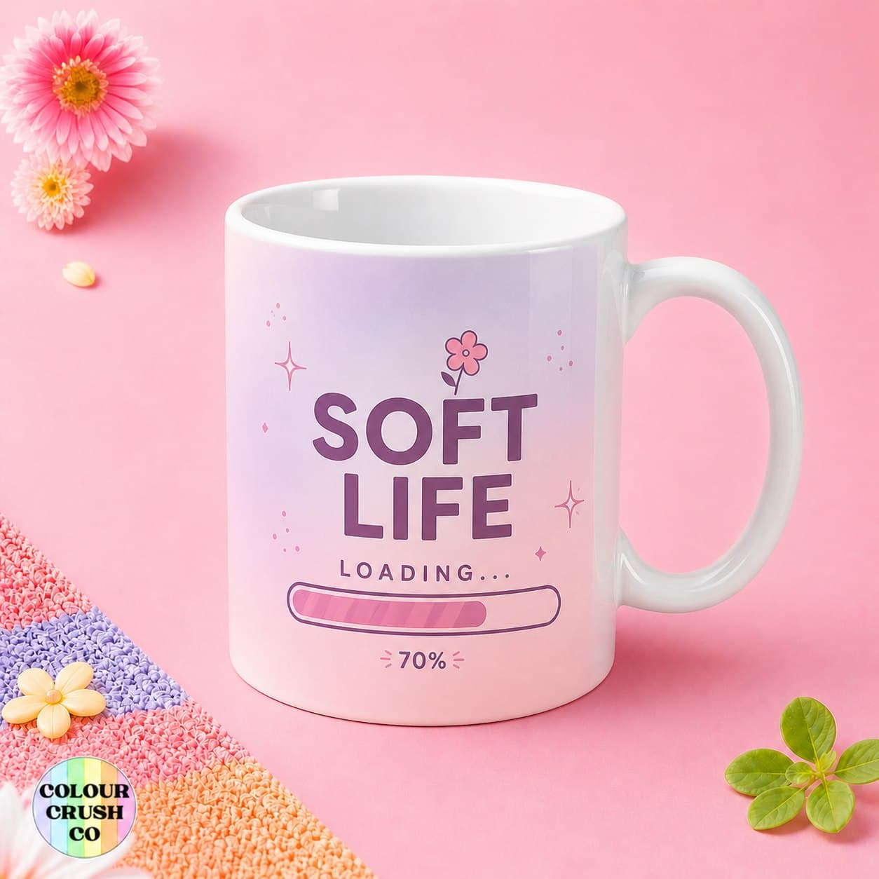 Soft Life Loading Mug image 1