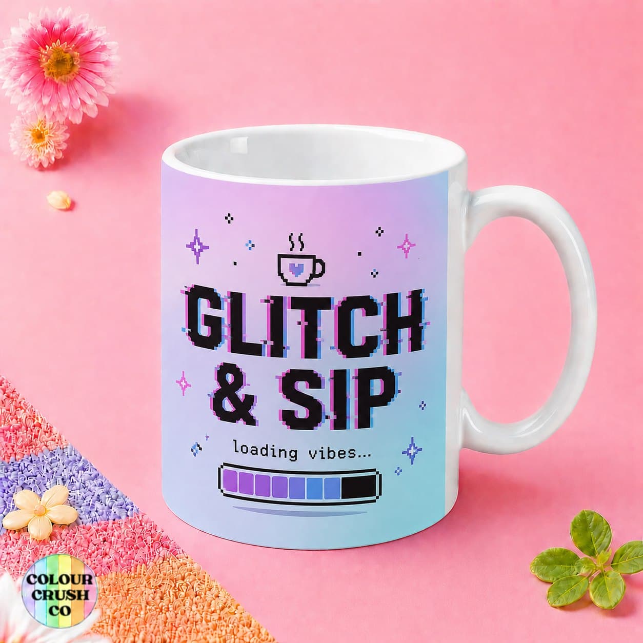 Glitch & Sip Mug image 1