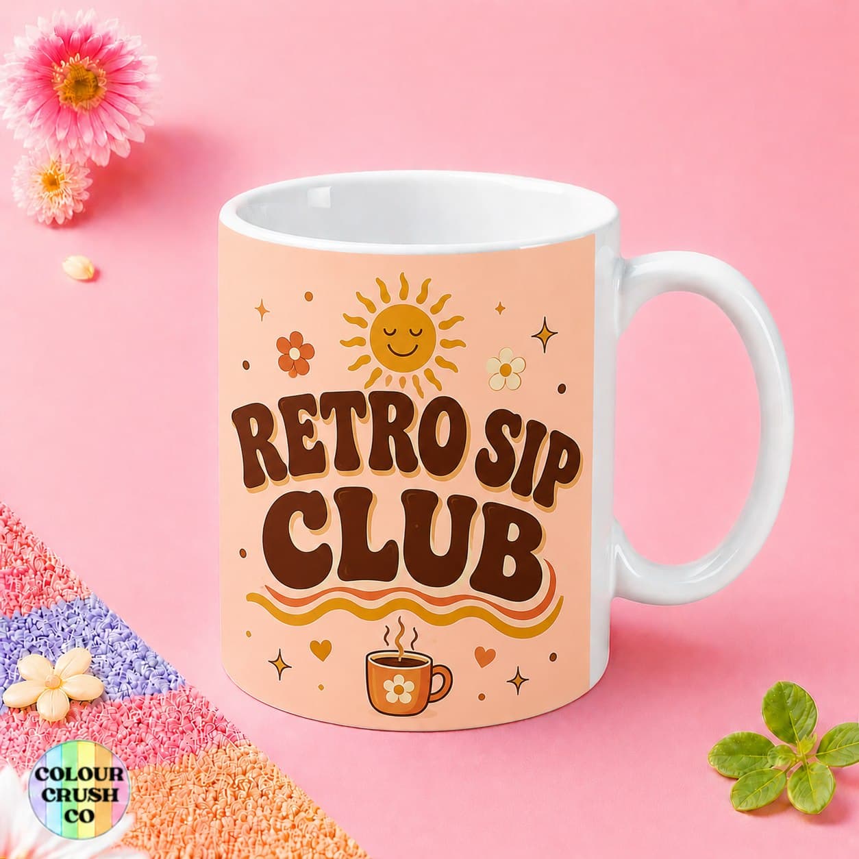 Retro Sip Club Mug image 1