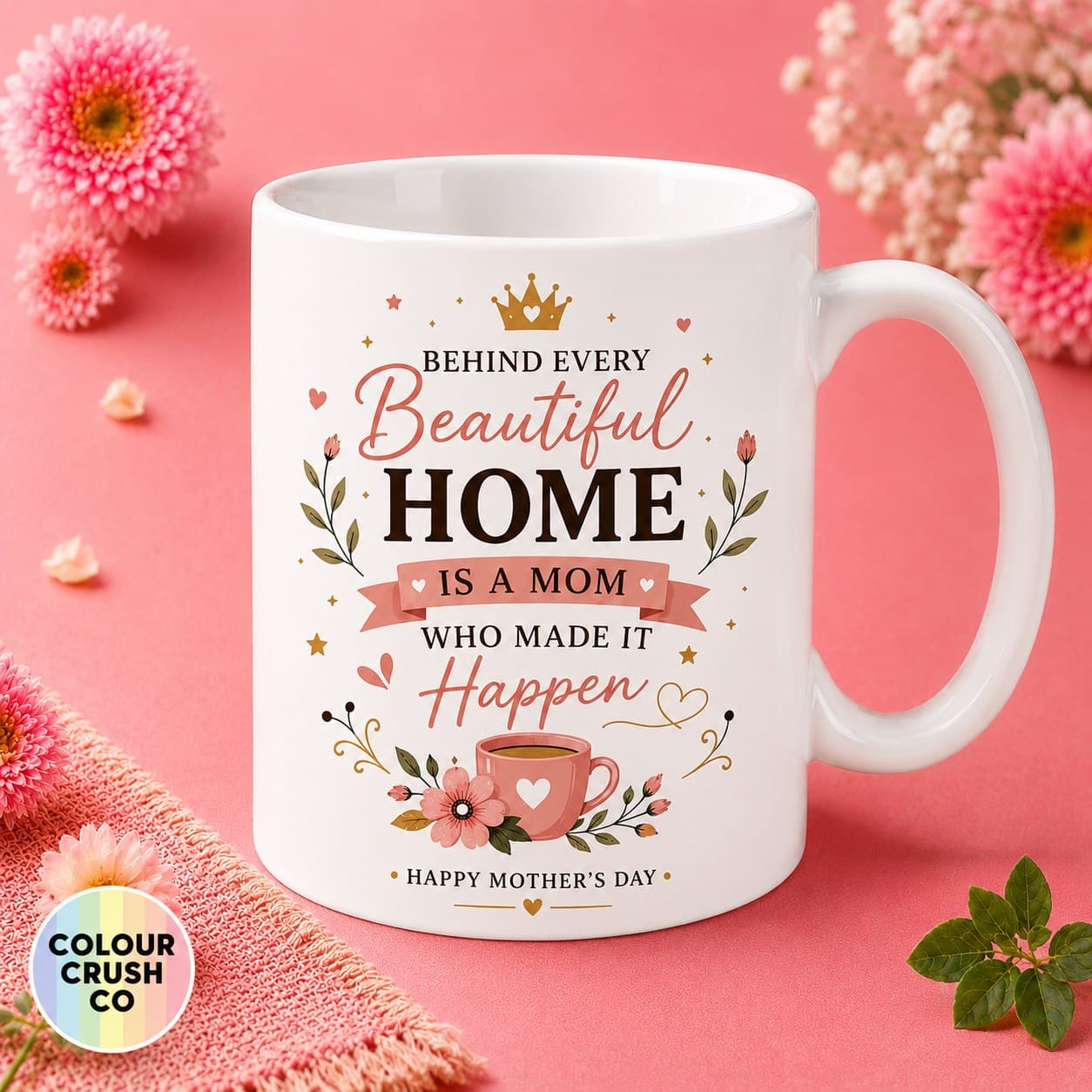 Beautiful Home Mom Mug image 1