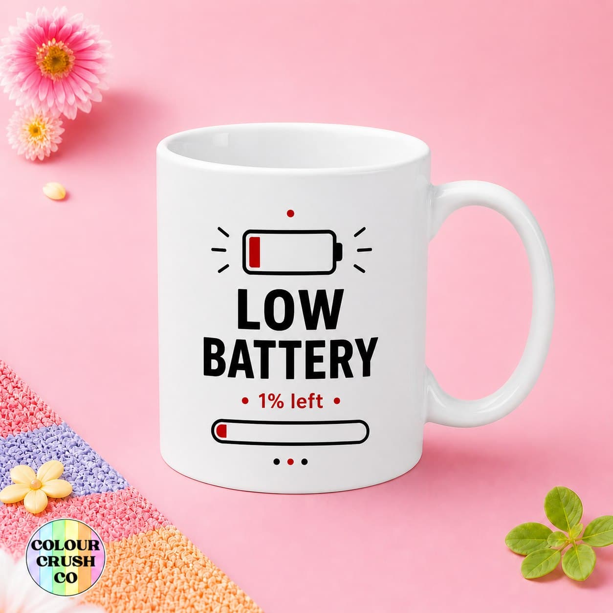 Low Battery Mug image 1