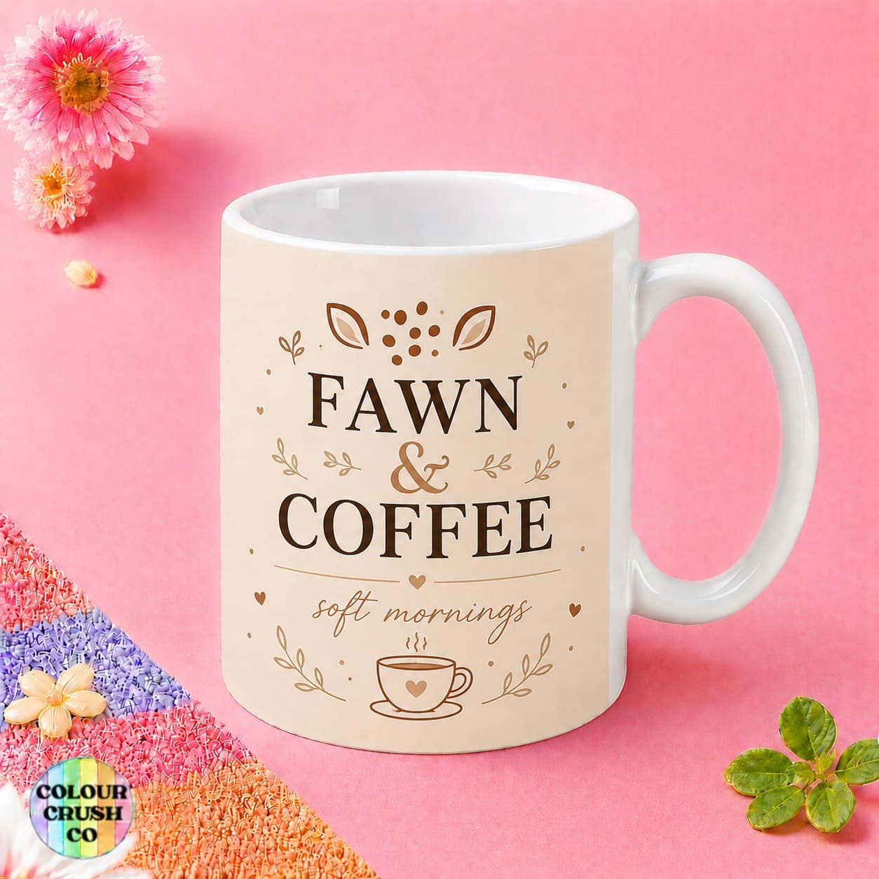 Fawn & Coffee Mug image 1