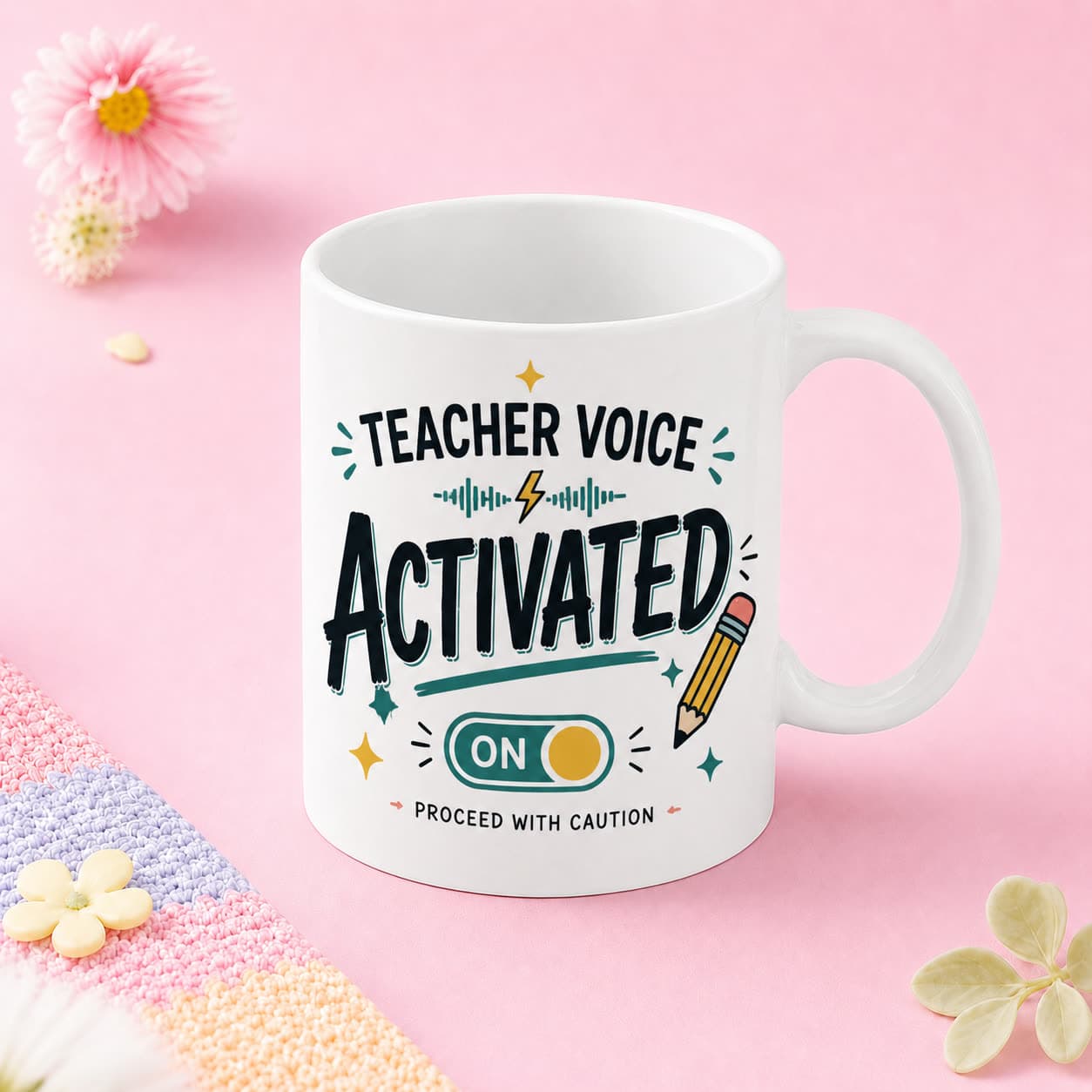 Teacher Voice Activated Mug image 1