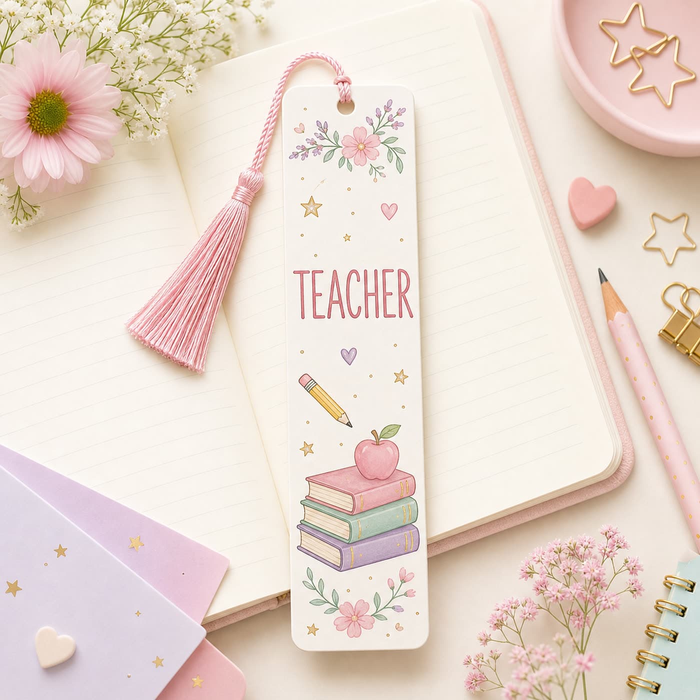 Teacher Appreciation Bookmark in the US