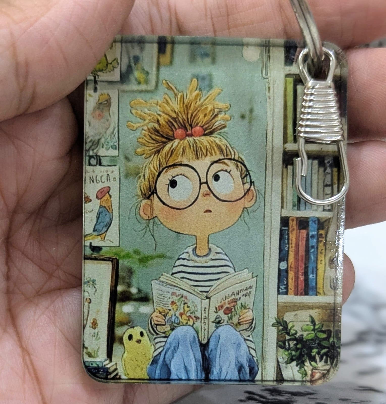 Real Colour Crush custom keychain photo in the UK. Real Colour Crush keychain design for bags, keys, and keepsakes in the UK.