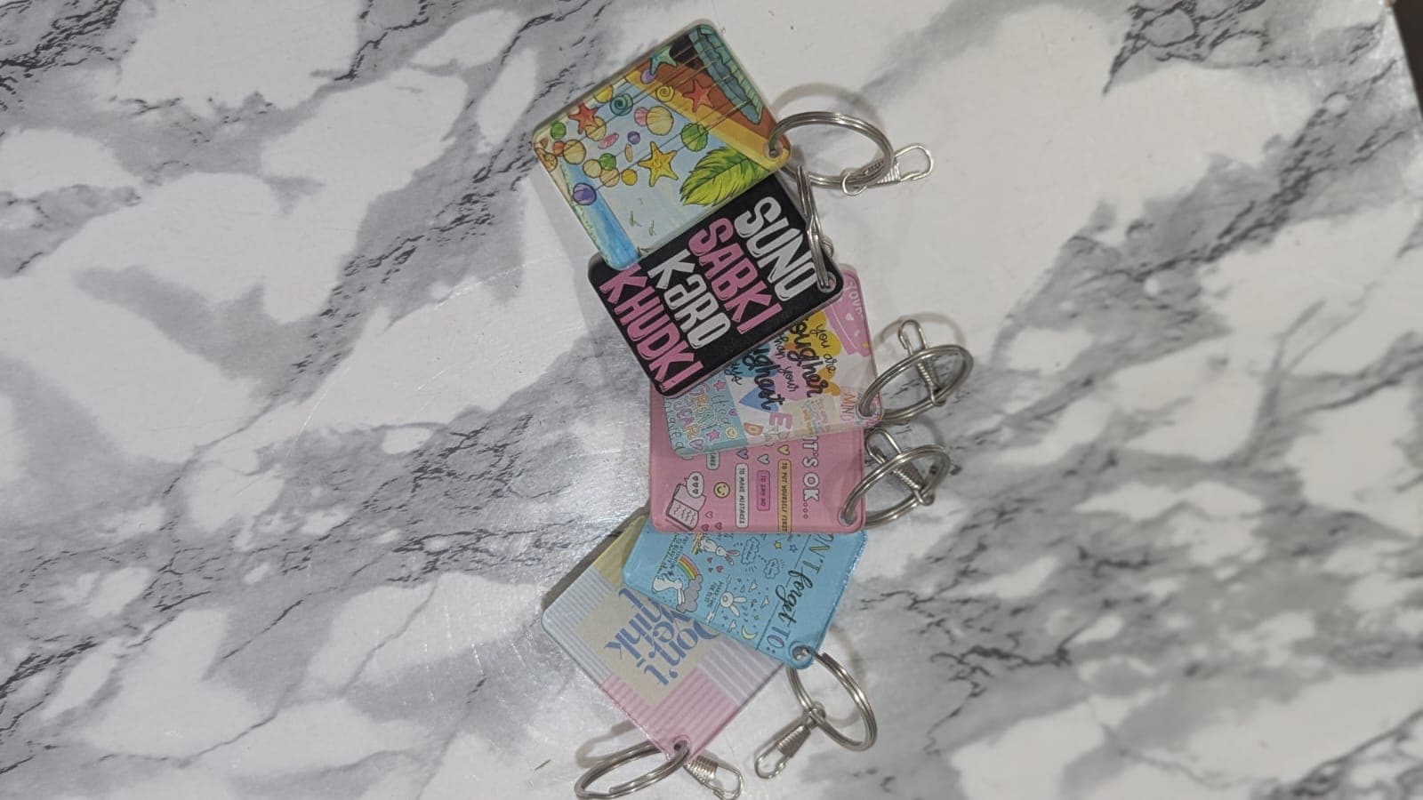 Real Colour Crush custom keychain photo in the UK. Real Colour Crush keychain design for bags, keys, and keepsakes in the UK.