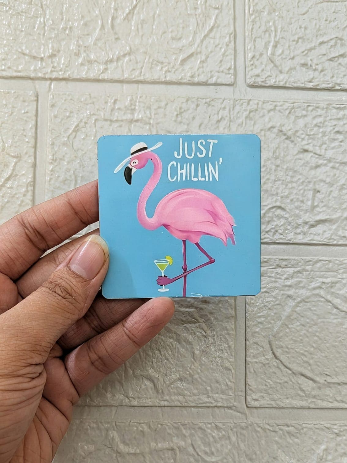 Real Colour Crush fridge magnet photo in the UK. Real Colour Crush fridge magnet design for photos, memories, and gifting in the UK.