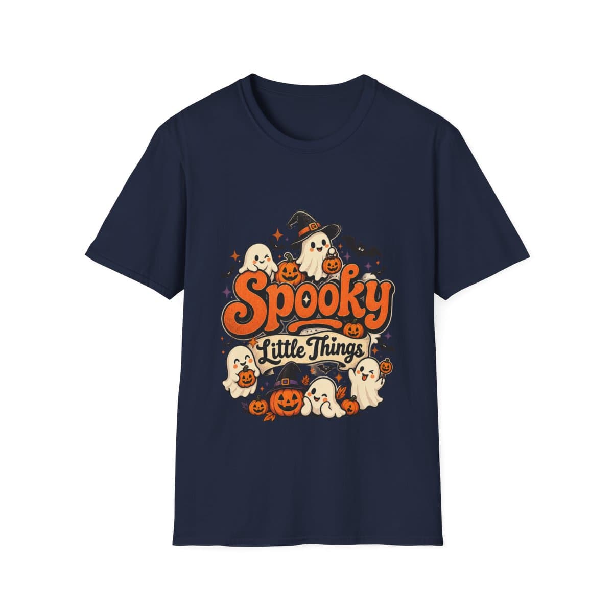 Spooky Little Things T-Shirt | Cute Kawaii Ghost Tee - photo 7 of 18