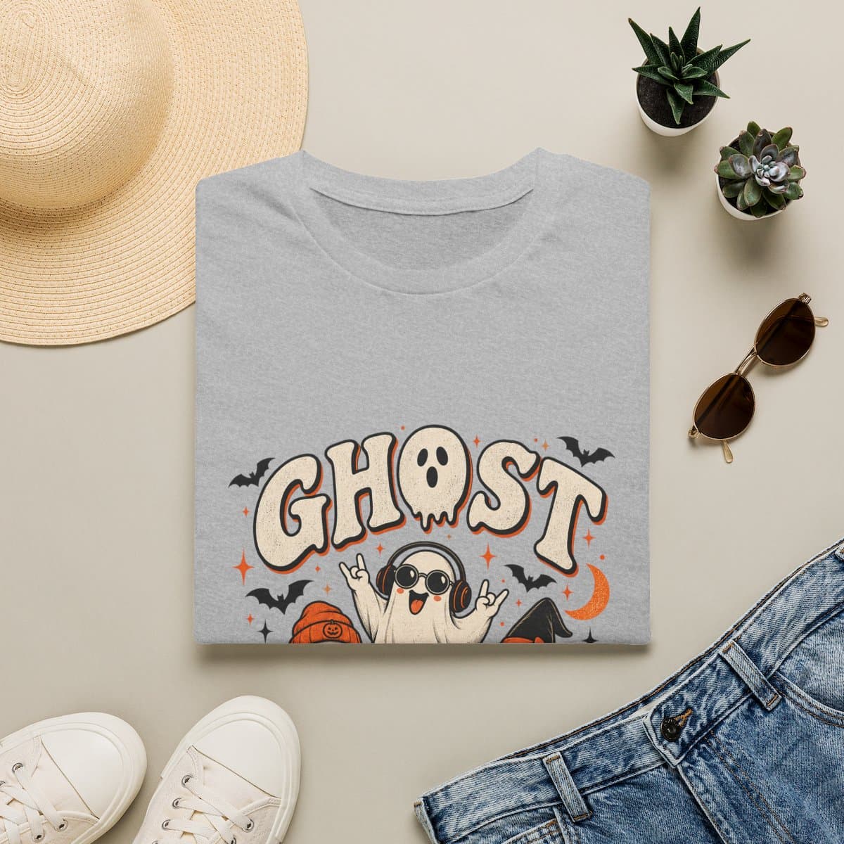 Ghost Social Club T-Shirt | Retro Halloween Tee - photo 14 of 18