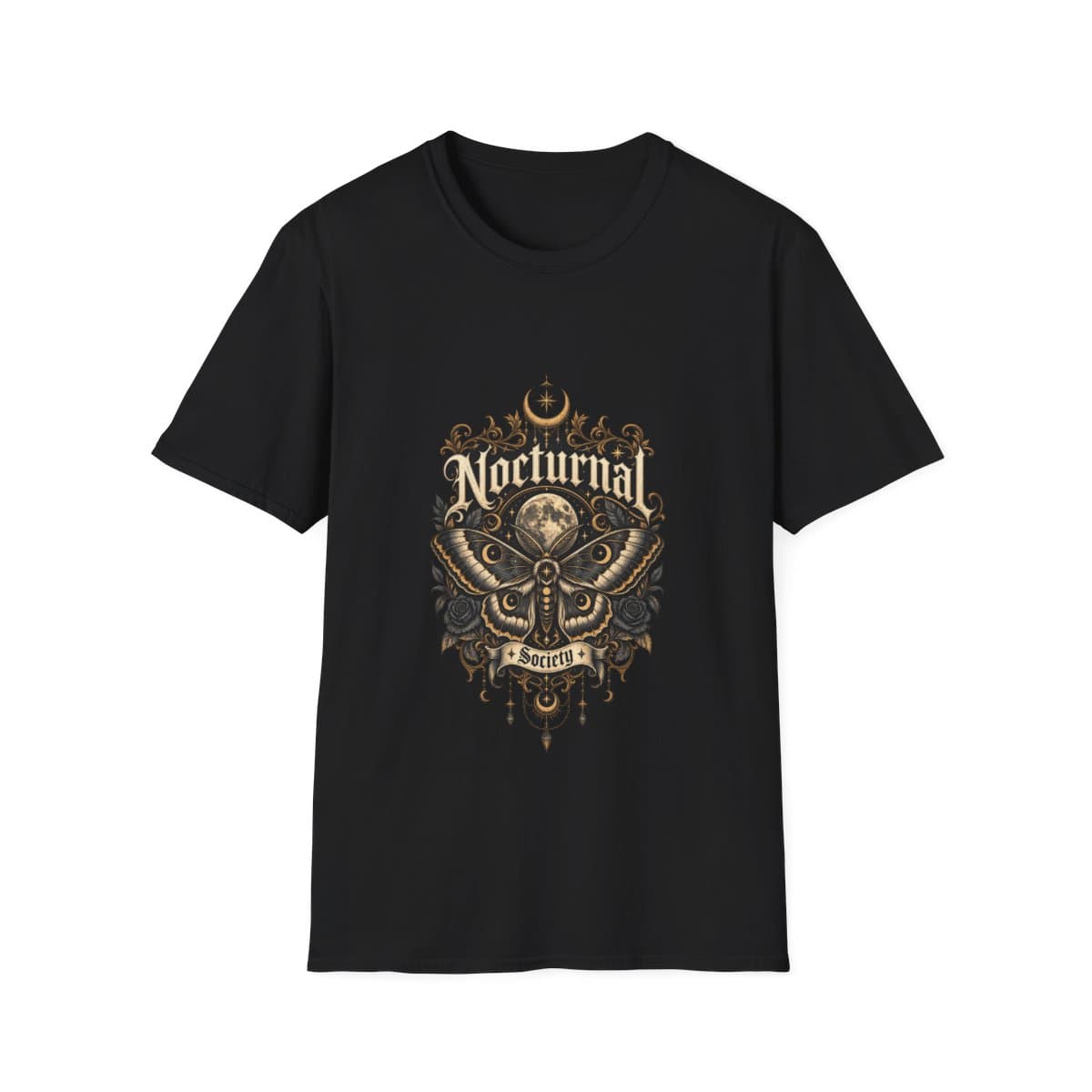 Nocturnal Moth Society Emblem T-Shirt - photo 1 of 18