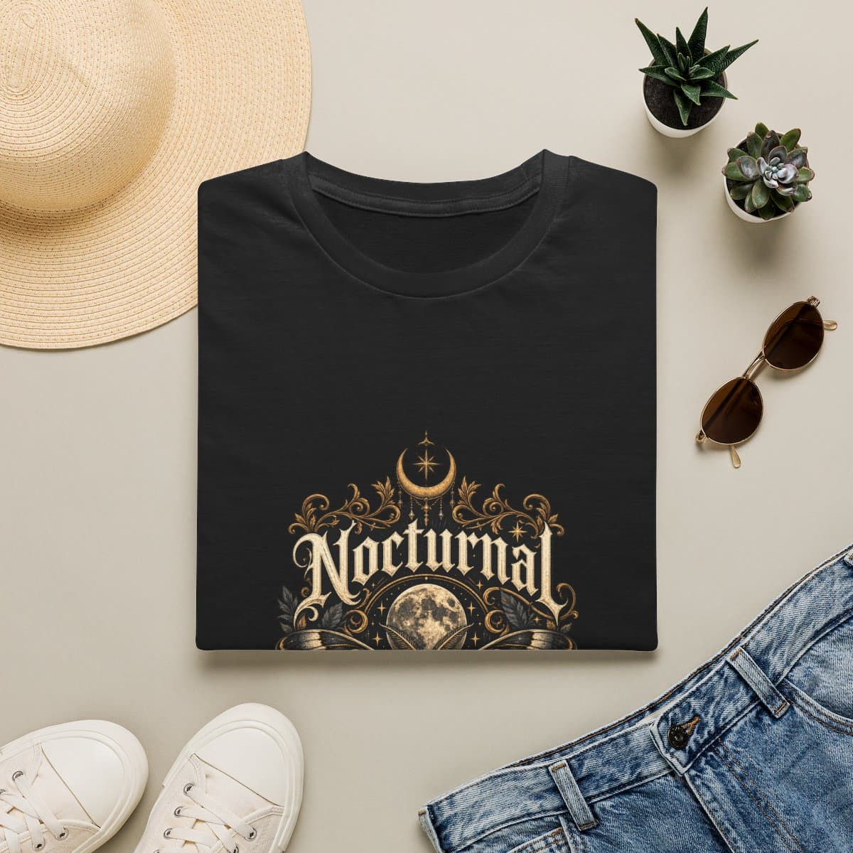 Nocturnal Moth Society Emblem T-Shirt - photo 2 of 18