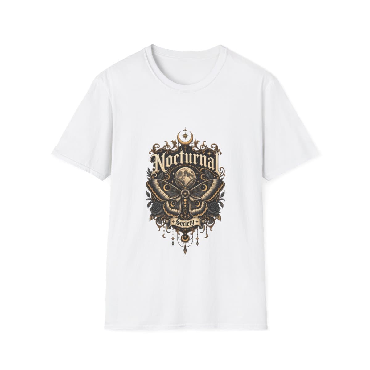 Nocturnal Moth Society Emblem T-Shirt - photo 4 of 18