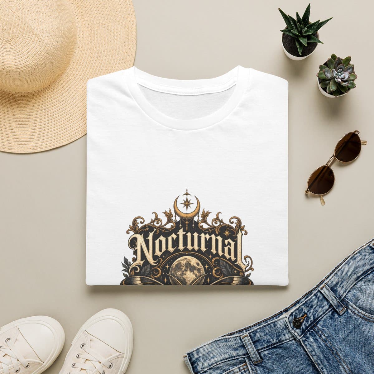 Nocturnal Moth Society Emblem T-Shirt - photo 5 of 18