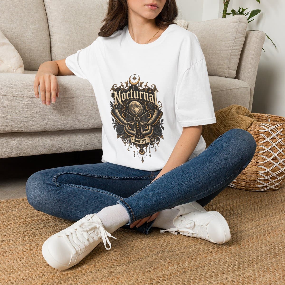Nocturnal Moth Society Emblem T-Shirt - photo 6 of 18