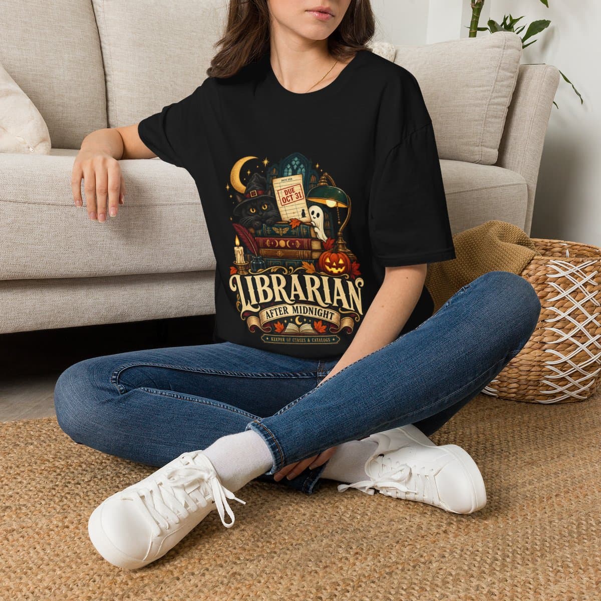 Librarian After Midnight T-Shirt - photo 3 of 18