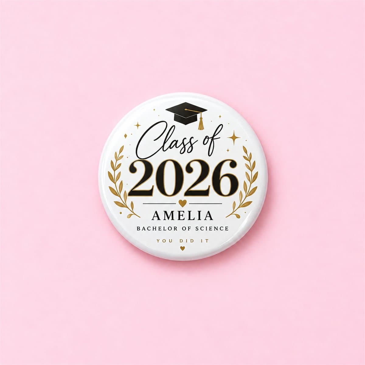 Personalized Graduation Photo Pin Badge Pakistan - photo 3 of 5