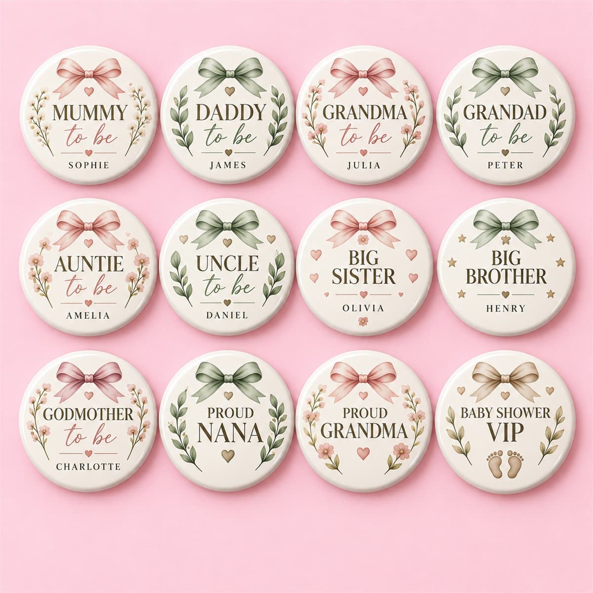 Baby Shower Family Badges in the UK | Custom Roles - photo 3 of 8