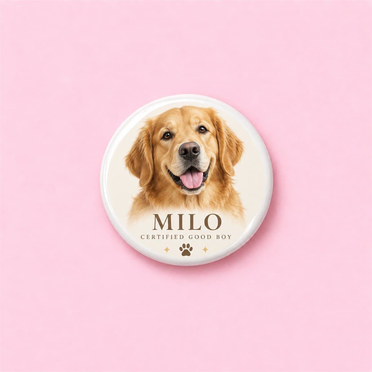 Personalized Pet Photo Pin Badge in the US - photo 2 of 7
