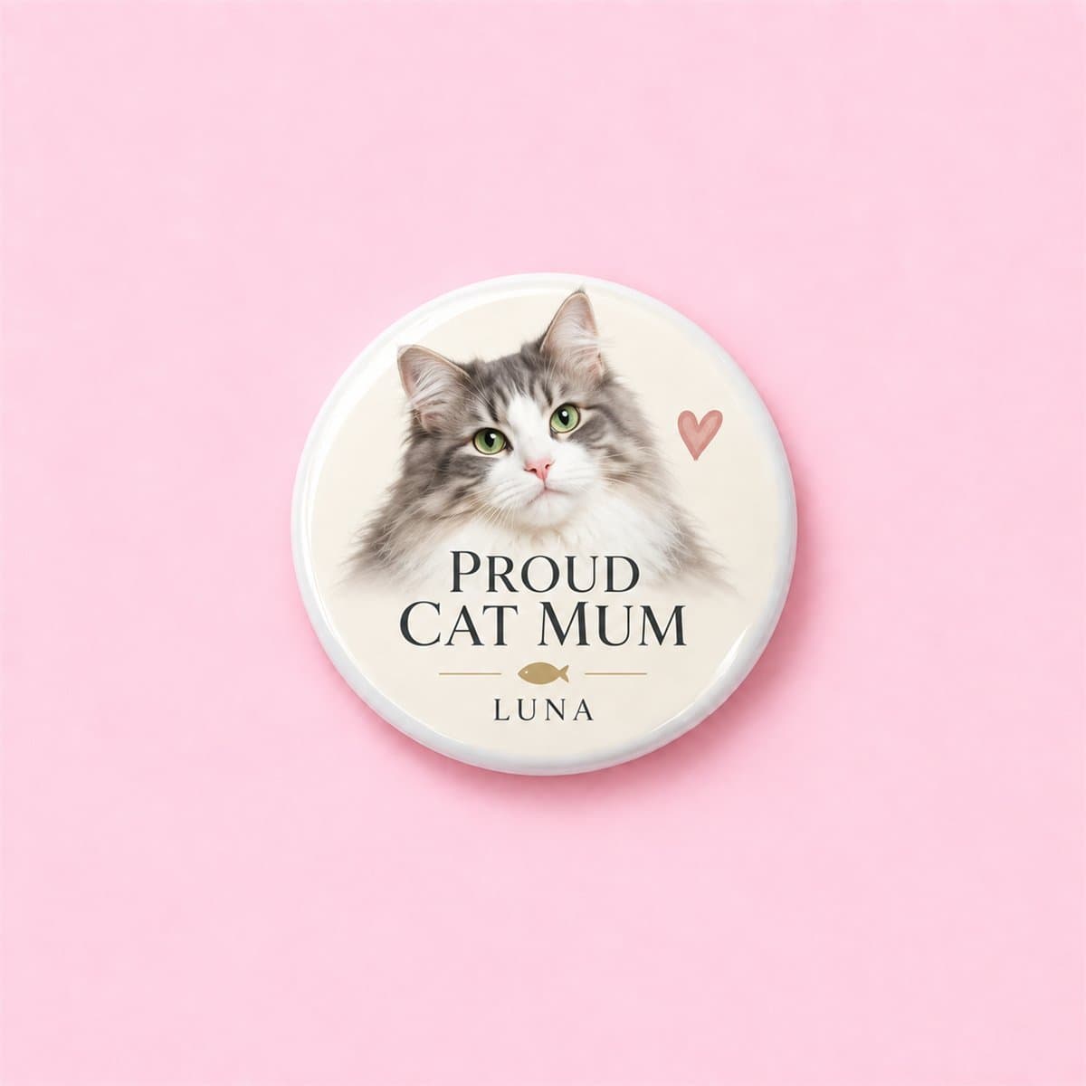 Personalized Pet Photo Pin Badge in the US - photo 5 of 7