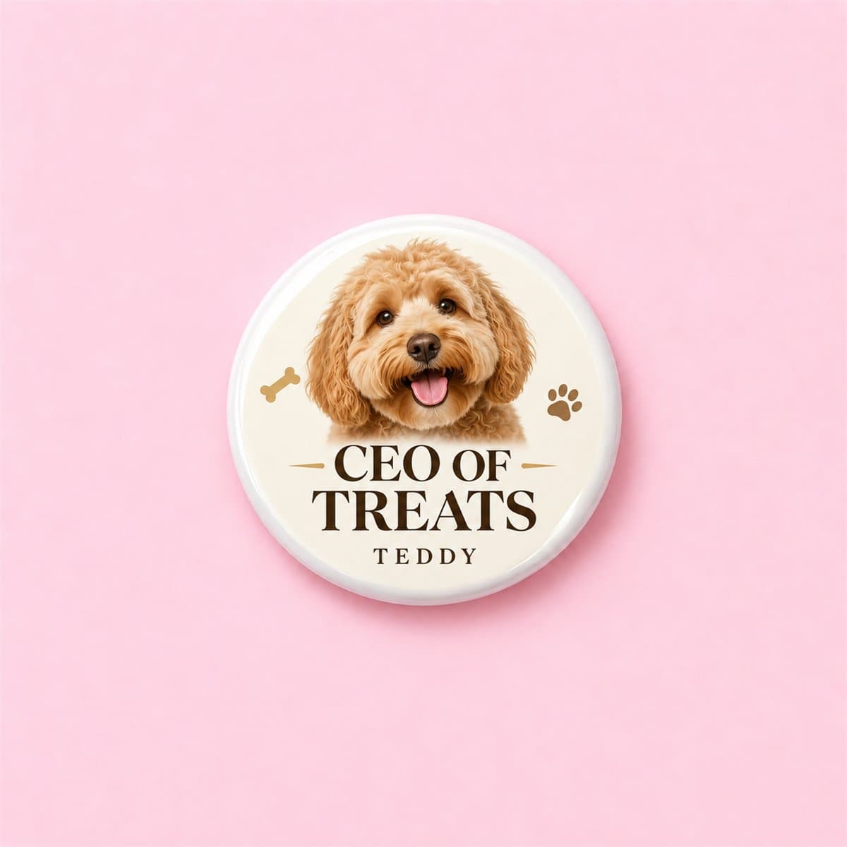 Personalized Pet Photo Pin Badge in the US - photo 6 of 7