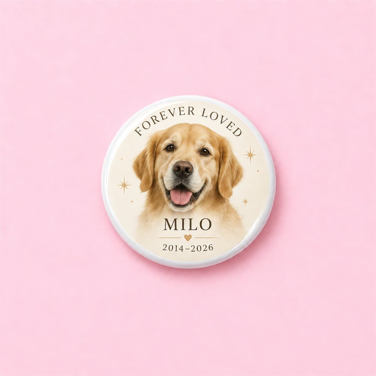 Personalized Pet Photo Pin Badge in the US - photo 7 of 7