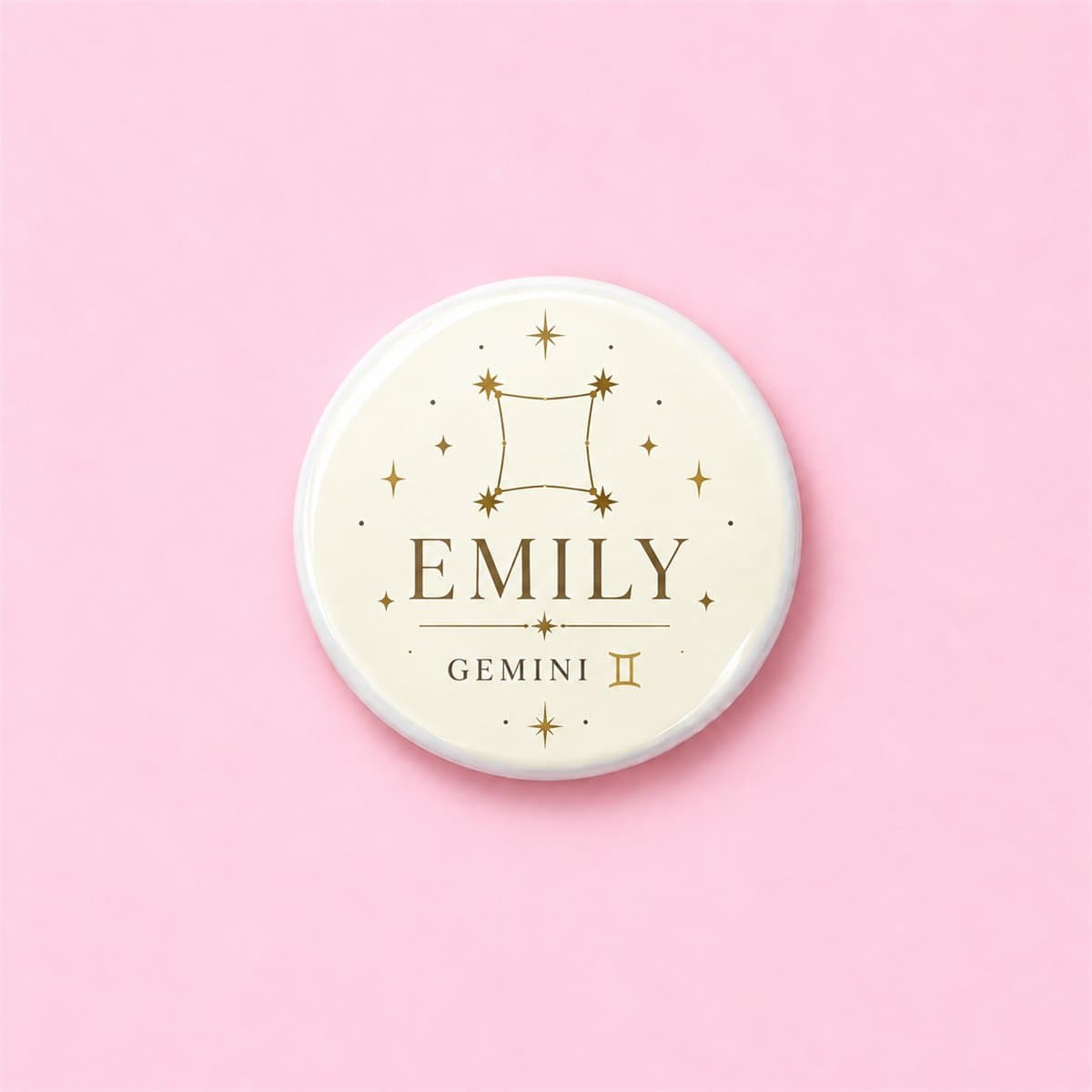 Personalised Zodiac Name Pin Badge in the UK - photo 6 of 7