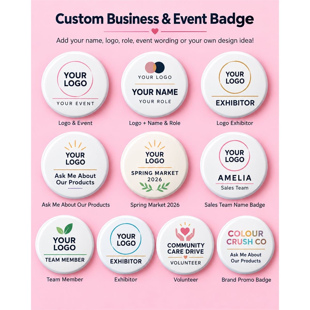 Custom Logo & Event Pin Badges in Pakistan - photo 1 of 12