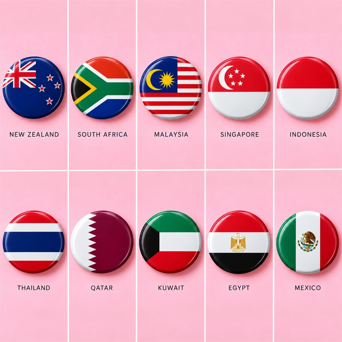 Country Flag Pin Badges in Pakistan | 30 Designs - photo 2 of 3