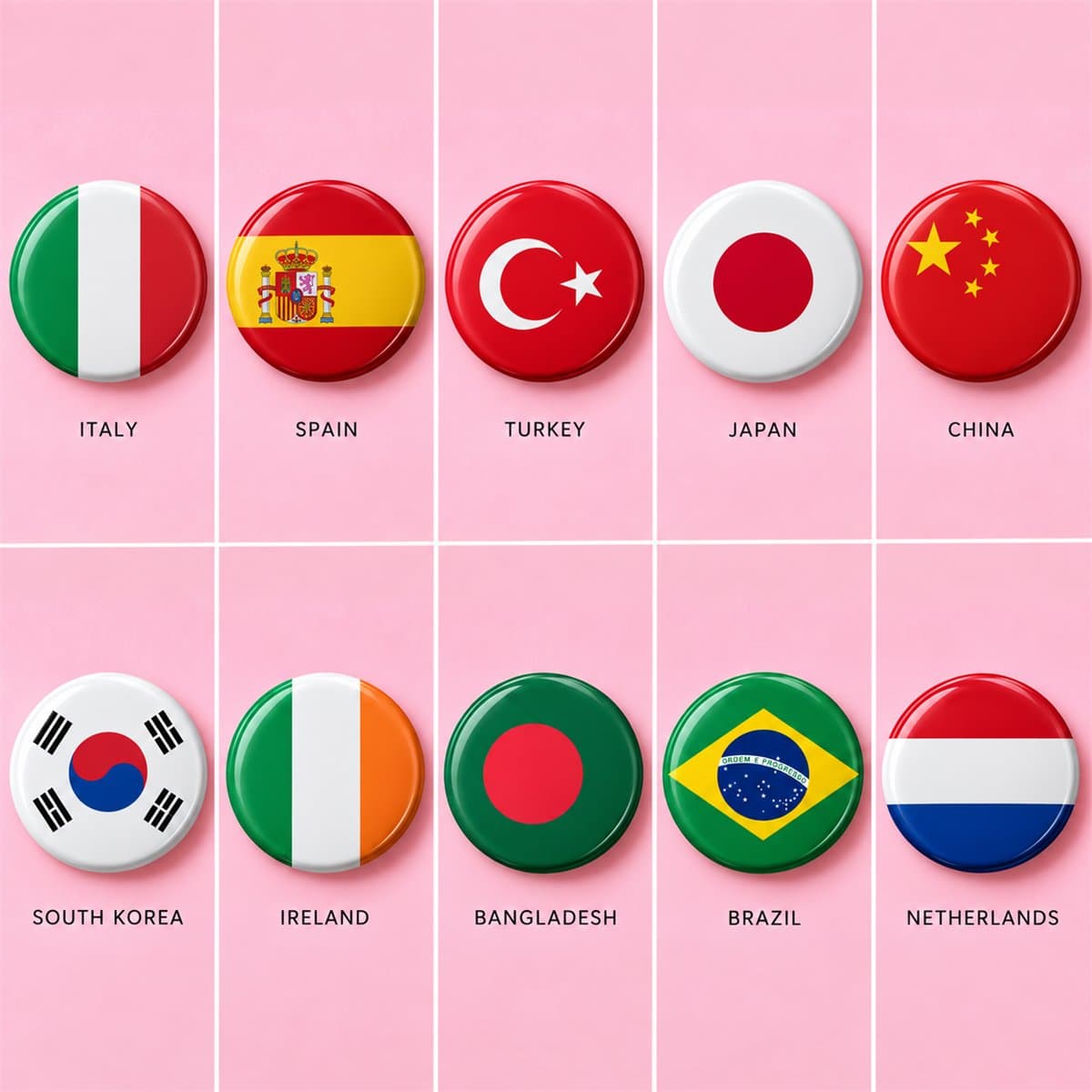 Country Flag Pin Badges in Pakistan | 30 Designs - photo 3 of 3