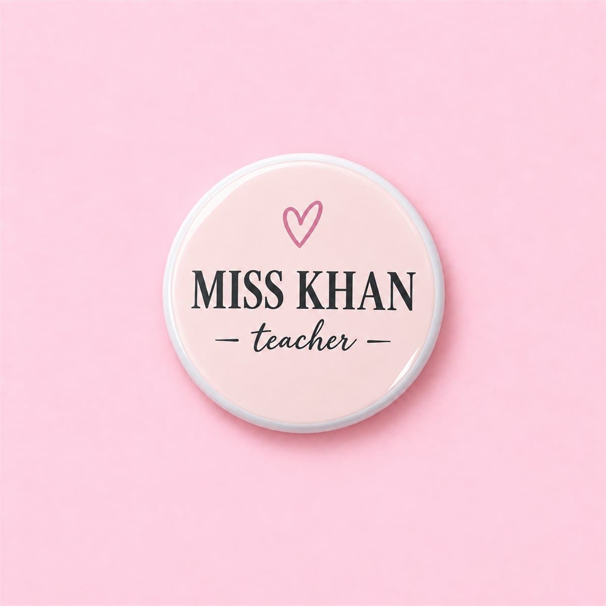 Personalized Name Pin Badge in Pakistan | 8 Styles - photo 9 of 10