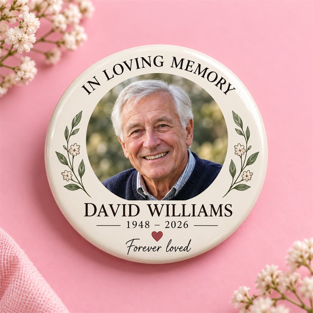 Personalized Memorial Photo Badges in Pakistan - photo 2 of 6