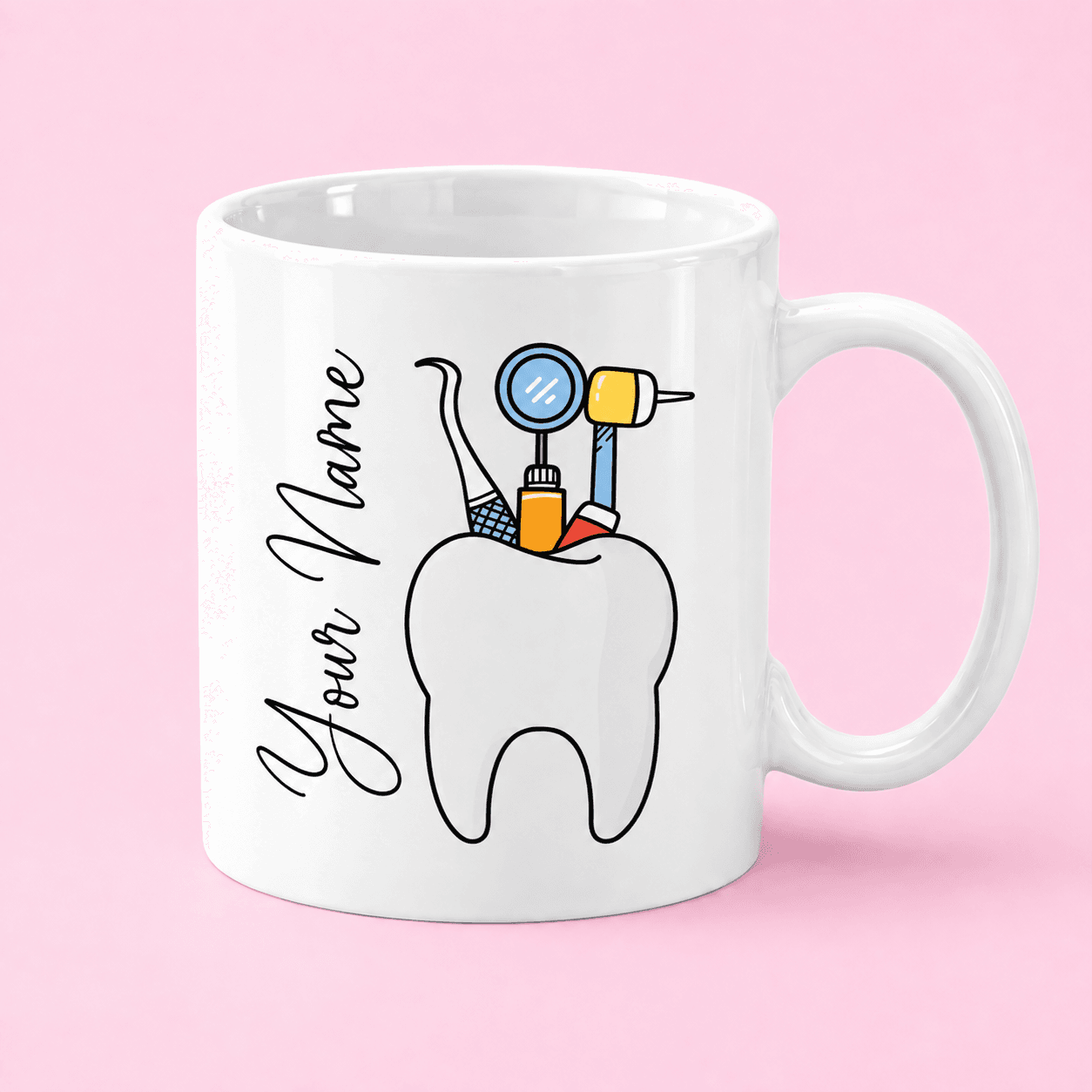 Personalized Dentist Name Mug in Pakistan - photo 1 of 3