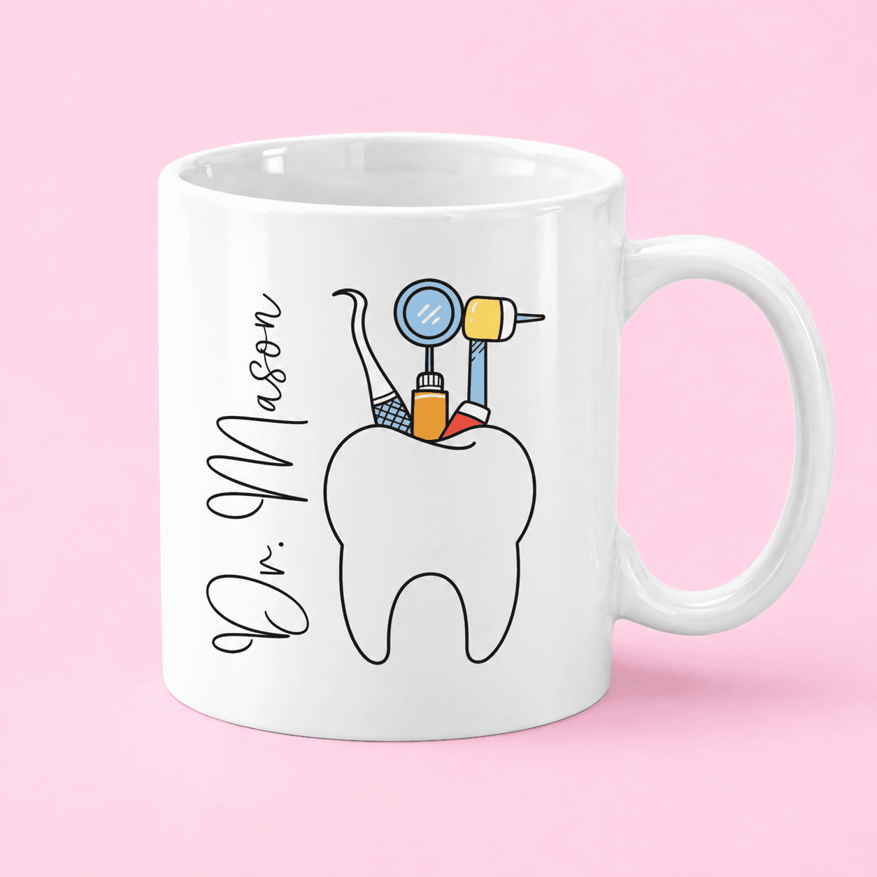Personalized Dentist Name Mug in Pakistan - photo 2 of 3