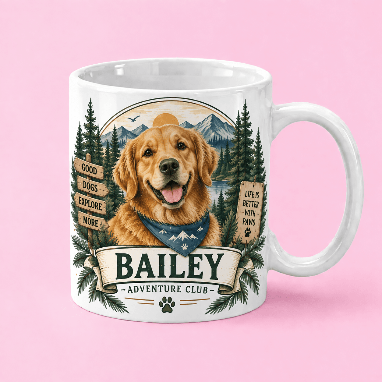 Personalized Pet Name Mug in Pakistan